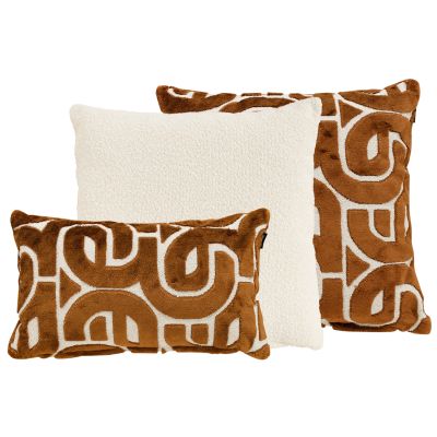 Hartman Sierkussenset - Juan Coffee & Estelle Natural - 3 st.