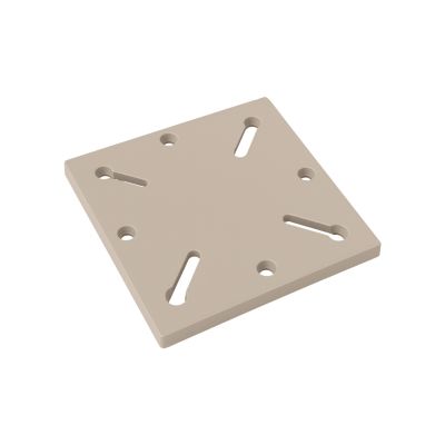 Platinum adapter plaat 6,4 cm - 11,3 cm. - Sandstone