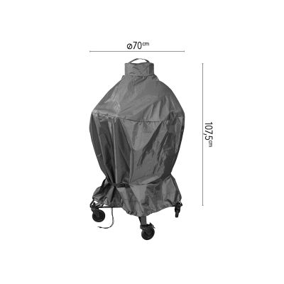  Platinum AeroCover Kamado barbecue hoes ø70cm