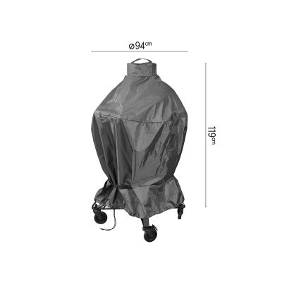 Platinum AeroCover Kamado barbecue beschermhoes - ø90cm