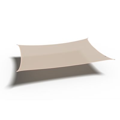 Platinum Coolfit schaduwdoek rechthoek 3x5 m - Off white