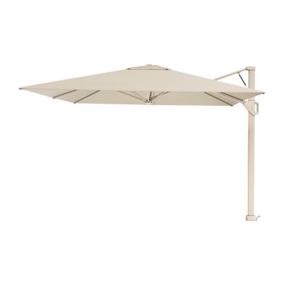 Platinum Beaufort zweefparasol premium 3,2x3,2 m. - Sandstone Champagne