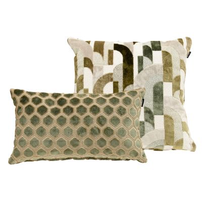 Hartman Mimi Green/Raya Olive - Kussenset