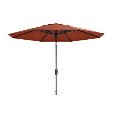Madison Paros 2 luxe stokparasol - 300 cm. - Terra