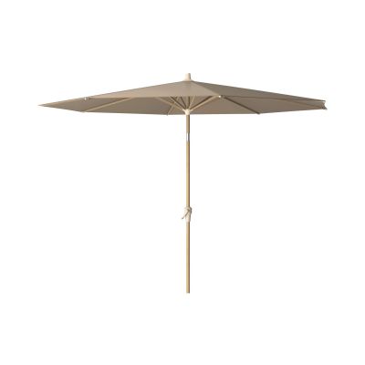 Platinum Riva stokparasol 3 m. rond - Teak Taupe - Op=Op