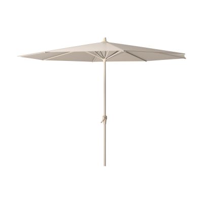 Platinum Riva stokparasol 3 m. rond - Sandstone Ivory