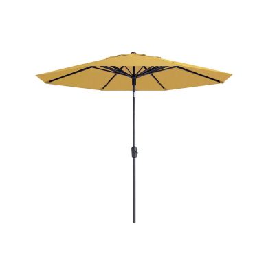 Madison Paros 2 luxe stokparasol - 300 cm. - geel