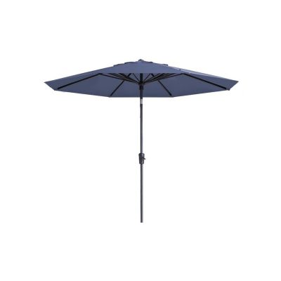 Madison Paros 2 luxe stokparasol - 300 cm. - Safier Blue OP=OP