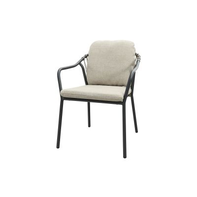 Pisa rope dining tuinstoel - Royal Grey