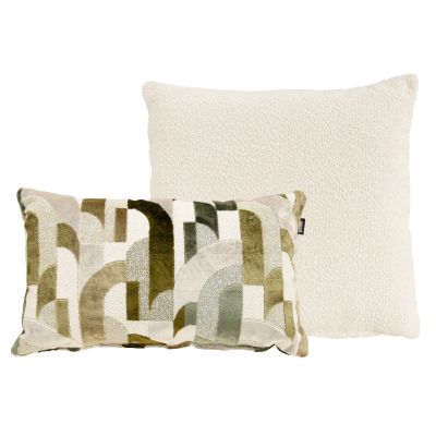 Hartman Raya Olive/Estelle Natural - Kussenset