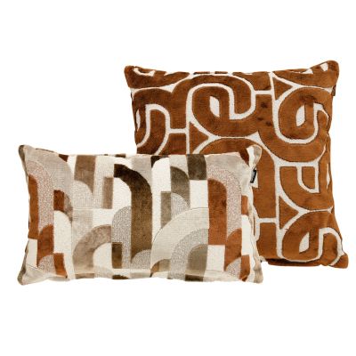 Hartman Raya Taupe/Juan Coffee - Kussenset