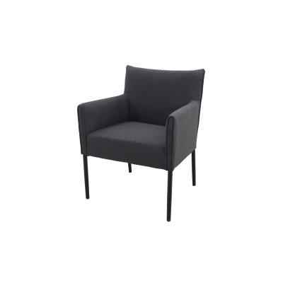 Rimini sunbrella dining tuinstoel - Sooty