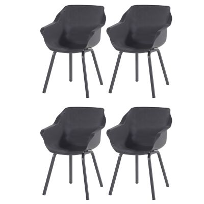 Set van 4 - Hartman Sophie Element dining armstoel - Xerix