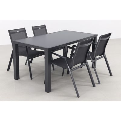 Hartman Napoli/Alma stapelbare tuinset 160x90 cm.