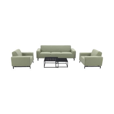 Boavista/Royalty stoel-bank loungeset - Heritage leaf - 5-delig