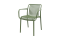Stripe stapelbare tuinstoel - Mosgroen