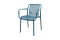 Stripe stapelbare tuinstoel - Ocean Blue