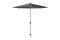 Platinum Riva stokparasol 2,5 m. rond - Antraciet