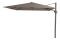 Platinum Challenger T1 Zweefparasol Premium 3x3 m. - Havana Taupe