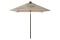 Madison Triangle stokparasol - 210x130 cm. ecru.