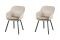 Set van 2 - Hartman Le Soleil Element dining armstoel - Soft Taupe/Black