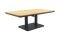 Medina up&down tafel 140x80 cm. - Royal Grey/Teak