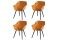 Set van 4 - Hartman Sophie Studio dining armstoel - Indian Orange