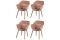 Set van 4 - Hartman Sophie Studio dining armstoel - Italian Terra - Teak poot