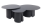 Velora koffietafels - Set van 3 - Royal grey