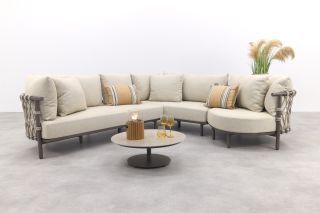 4 Seasons Ezra/Boaz modulaire loungeset - Latte/Terre
