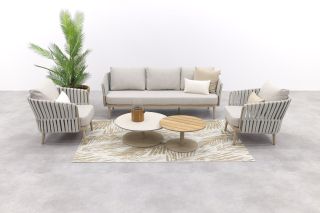 Taste Eva/Sara stoel-bank loungeset - Latte