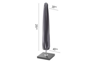 Platinum Aerocover parasolhoes voor stokparasol - 215x30/40 cm.