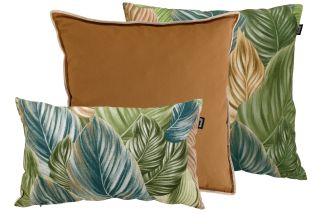 Hartman sierkussenset - Alba Blue & Vienna Coffee - 3 st.