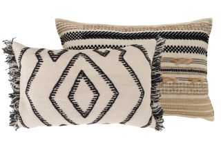 Hartman Boaz Black/Rafael Linen - Kussenset