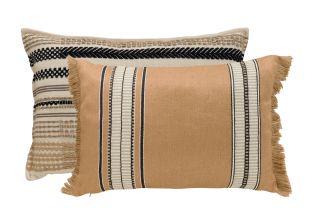 Hartman Diego Camel/Rafael Linen - Kussenset