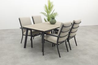 Sergio/Vigo 160 cm. tuinset 5-delig