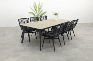 Jasmine/Vigo 230 cm. tuinset 7-delig