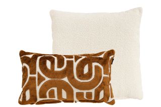 Hartman Juan Coffee/Estelle Natural - Kussenset