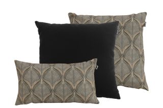 Hartman Sierkussenset - Vince Grey & Havana Dark Grey - 3 st.
