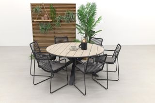 Taste Elba / Garden Impressions Edison 148 cm. - ronde tuinset