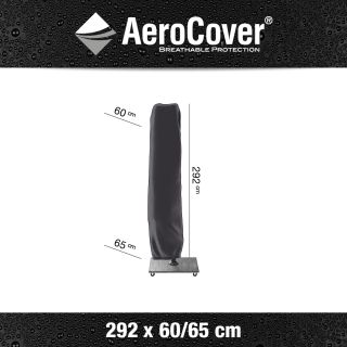 Aerocover zweefparasolhoes 292x60/65 cm.