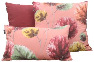 Hartman sierkussenset Norah Pink & Cuba Cassis - 3 st.