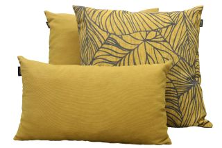Hartman sierkussenset - Cuba Mustard & Lily Yellow - 3 st.