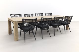 Jasmine/Rome grey 320 cm. tuinset - 9-delig