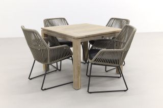 Ramblas/Rome grey 100 cm. - tuinset 5-delig