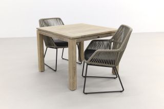 Ramblas/Rome grey 100 cm. - tuinset 3-delig
