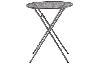 Kettler strekmetaal tafel 60 cm. rond inklapbaar