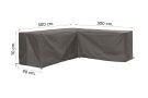 Outdoor Covers l-vormige loungesethoes 300x300x90x70 cm.