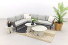 Durban/Velora cream loungeset - hoekbank - 4-delig