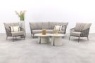 4 Seasons Capalbio/Velora loungeset (5-delig) - Terre/Cream